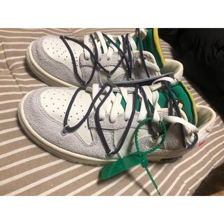 OFF-WHITE - NIKE スニーカーダンク　off-white  DUNK LOW