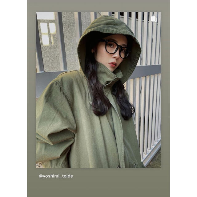 【e／s】 2WAY HOODED MILITARY コート☆エマスライ