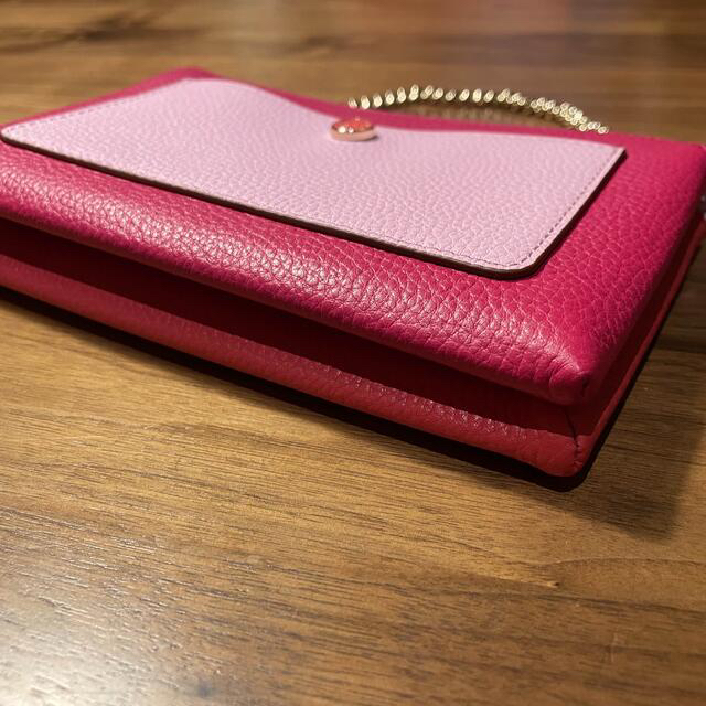 コールハーン ダブルガセットポーチ ミニバック 財布