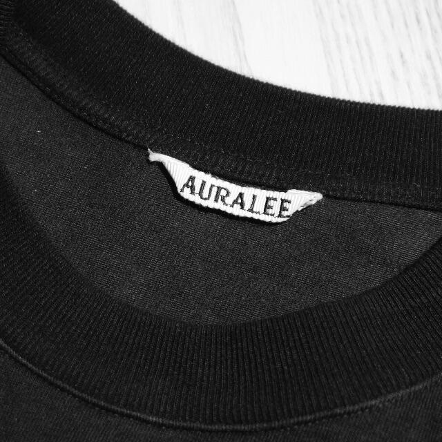 AURALEE 21SS STAND UP POCKET TEE / 4