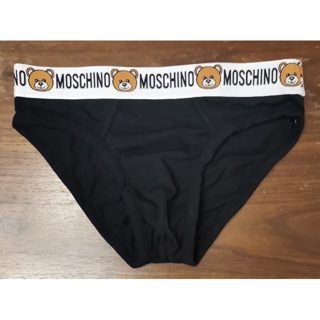 MOSCHINO(モスキーノ)のモスキーノ　新品　メンズ　ボクサーブリーフ(ベア/ブラックM) メンズのアンダーウェア(ボクサーパンツ)の商品写真