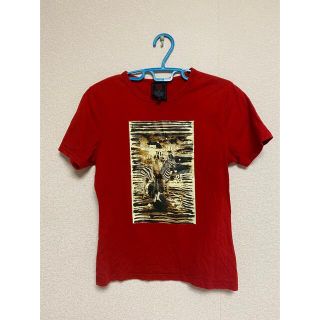 美品 ジャンポールゴルチエ Jean-Paul GAULTIER Tシャツ カットソー 半袖 ショートスリーブ 鯉 和柄 トップス レディース 40(M相当) マルチカラー