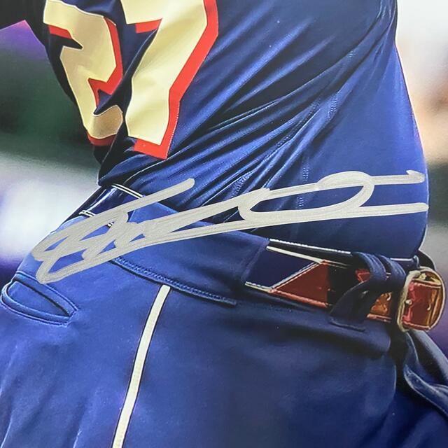 (新品) ゲレーロJr 直筆サイン入り写真 正規品 ホログラム付き スポーツ/アウトドアの野球(記念品/関連グッズ)の商品写真