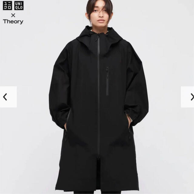 UNIQLO(ユニクロ)のUNIQLO × Theory ウィンドブレーカー レディースのジャケット/アウター(ミリタリージャケット)の商品写真