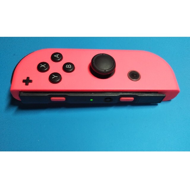 Nintendo Switch(ニンテンドースイッチ)の【動作確認品】ジョイコン joycon ネオンレッド 赤 右 R スイッチ エンタメ/ホビーのゲームソフト/ゲーム機本体(その他)の商品写真