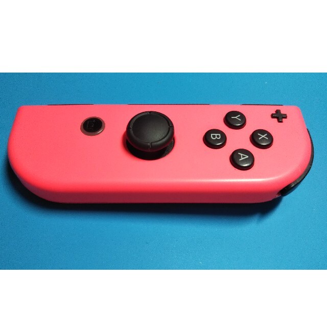 Nintendo Switch(ニンテンドースイッチ)の【動作確認品】ジョイコン joycon ネオンレッド 赤 右 R スイッチ エンタメ/ホビーのゲームソフト/ゲーム機本体(その他)の商品写真