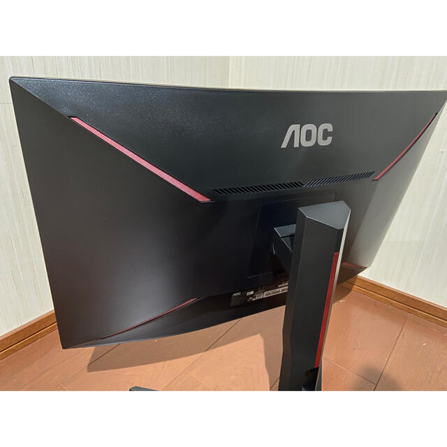 AOC C27G1 湾曲 ゲーミングモニター PS5対応 27インチ FHD  スマホ/家電/カメラのPC/タブレット(ディスプレイ)の商品写真