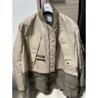 サカイ(sacai)のsacai Nylon Twill Mix Blouson 2022 ss(ブルゾン)