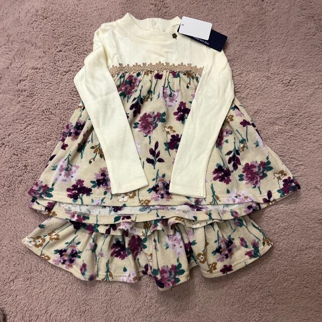 新品タグ付♡ANNA SUI mini♡オリジナル花柄セットアップ  120