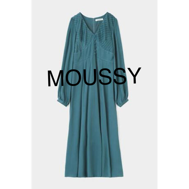 moussy(マウジー)の[新品] ロングサテンワンピース レディースのワンピース(ロングワンピース/マキシワンピース)の商品写真