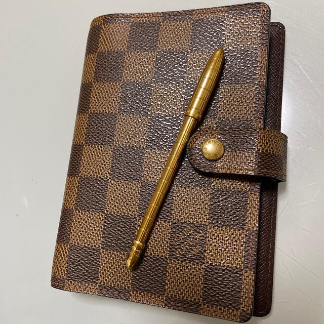 美品 ルイヴィトン ダミエ 手帳カバー+ボールペン | capacitasalud.com