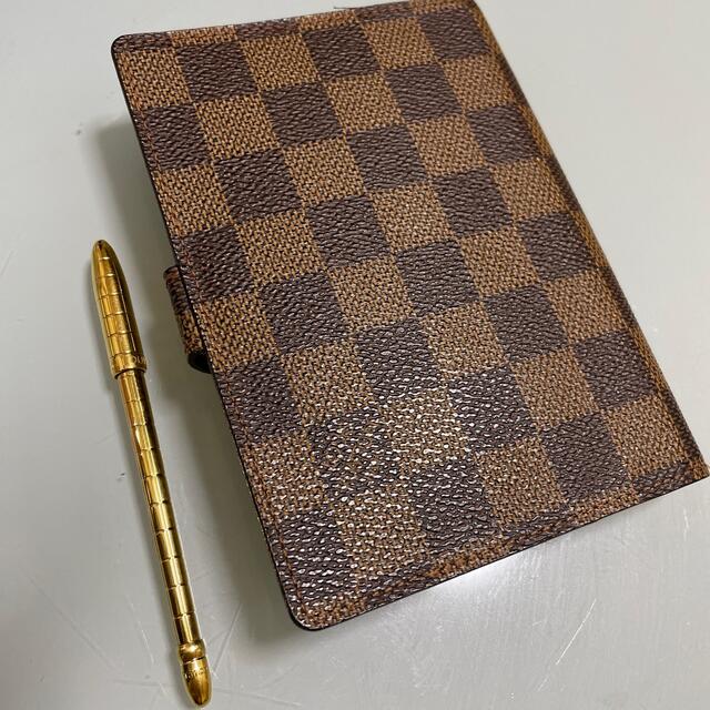 美品 ルイヴィトン ダミエ 手帳カバー+ボールペン | capacitasalud.com