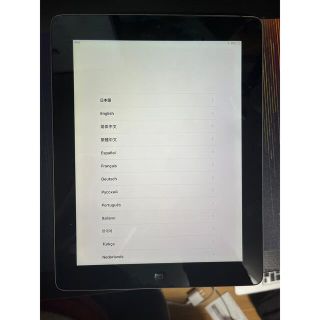 アイパッド(iPad)の美品　iPad4 16GB  WIFI モデル　アイパッド　第4世代(タブレット)