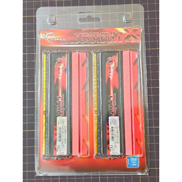 G.SKILL TridentXシリーズ DDR3メモリ 4GB x 2 1