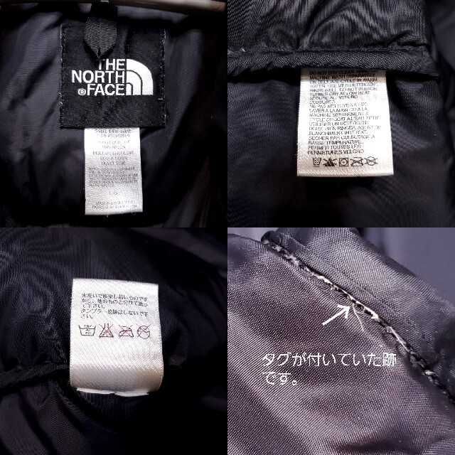 THE NORTH FACE(ザノースフェイス)のTHE NORTH FACE NUPTSE ヌプシ 600 ダウン ブラック 黒 メンズのジャケット/アウター(ダウンジャケット)の商品写真