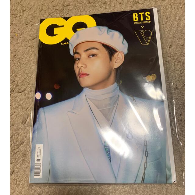 防弾少年団(BTS)(ボウダンショウネンダン)のBTS GQ KOREA V テテバージョン エンタメ/ホビーの雑誌(アート/エンタメ/ホビー)の商品写真