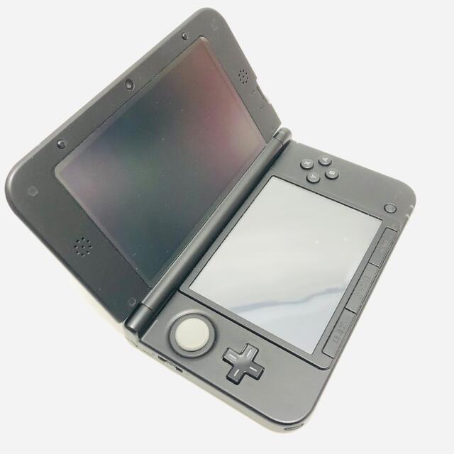 美品】任天堂3DS LL ゴア・マガラブラック +充電器・拡張パットセット