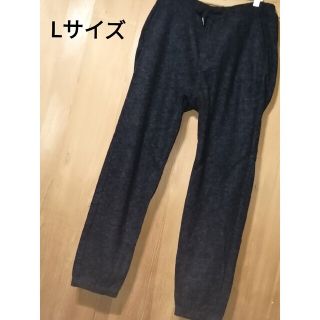 ビームス(BEAMS)のBEAMS　サイズL　ストレッチ綾織りリブパンツ　チャコール(その他)