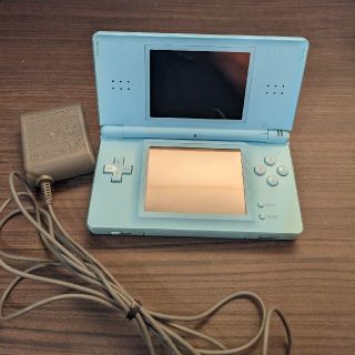 ニンテンドーDS(ニンテンドーDS)のNintendo DS Lite アイスブルー 充電器付き 動作確認済み(携帯用ゲーム機本体)