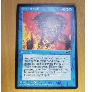 マジックザギャザリング(マジック：ザ・ギャザリング)のMTG Force of Will 英語版(シングルカード)