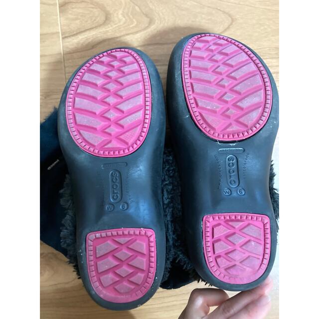 crocs(クロックス)のクロックス　crocs ブーツ　長靴　ファー　レインブーツ レディースの靴/シューズ(レインブーツ/長靴)の商品写真