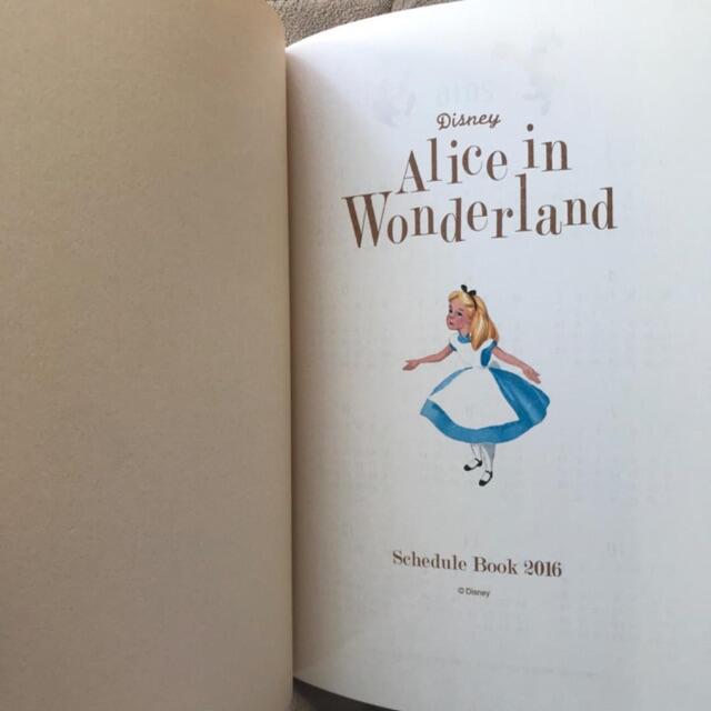 Disney 不思議の国のアリス Alice In Wonderland 16 手帳の通販 By R ディズニーならラクマ