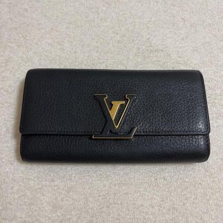 ルイヴィトン(LOUIS VUITTON)のルイヴィトン  カプシーヌ　長財布(財布)