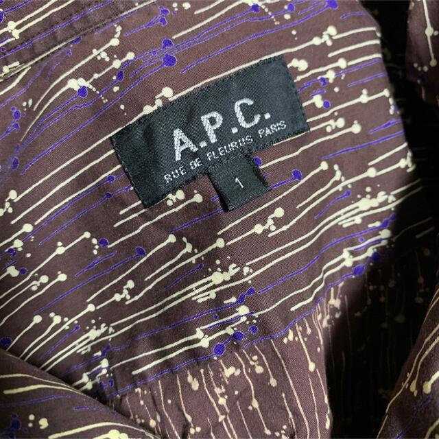 A.P.C(アーペーセー)のA.P.C. 総柄シャツ メンズのトップス(シャツ)の商品写真