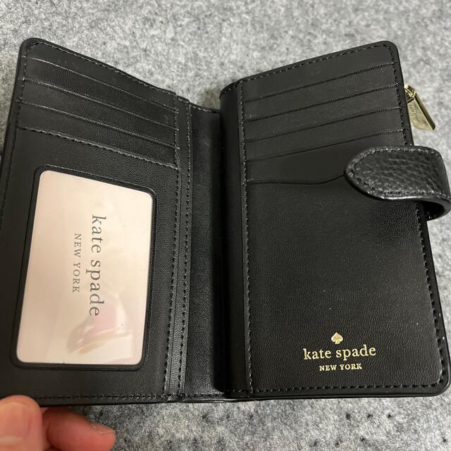 最安値！Kate Spade ケイトスペード　ミディアム　折財布　JU98