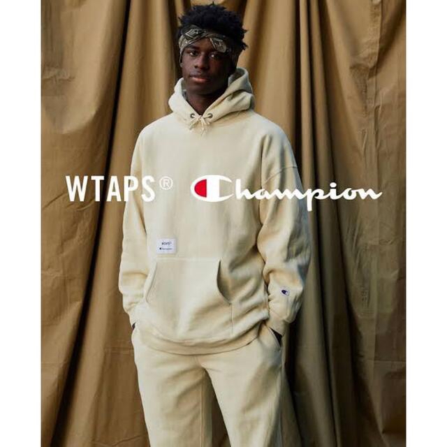 【限定品】Wtaps x Champion Academy Hooded XL