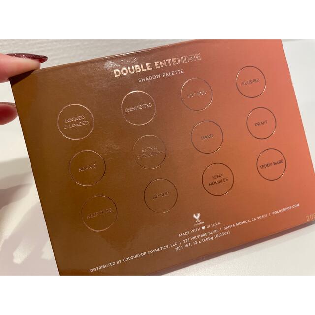 colourpop(カラーポップ)の【colourpop】 アイシャドウパレット  double entendre コスメ/美容のベースメイク/化粧品(アイシャドウ)の商品写真