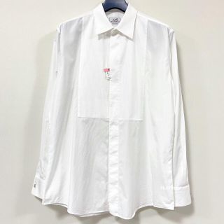 エルメス(Hermes)の。様　正規品 極美品 エルメス  長袖 ドレスシャツ セリエ  43/17 XL(シャツ)