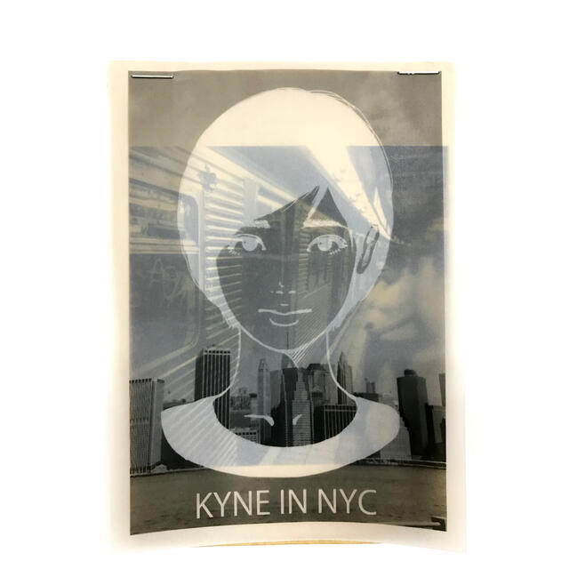 版画KYNE IN NYC ZINE