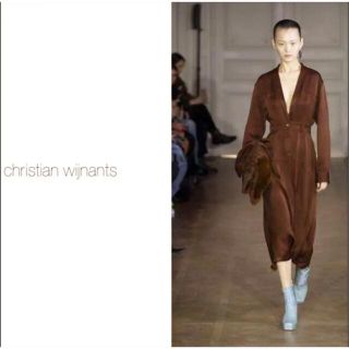 ドリスヴァンノッテン(DRIES VAN NOTEN)のクリスチャンワイナンツ　Christian Wijnants ワンピース(ロングワンピース/マキシワンピース)