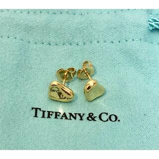 Tiffany & Co. - ティファニー フルハート ピアス　K18 YG