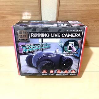 【新品】 情熱価格プラス ランニングライブカメラ RLC-01-BK(ビデオカメラ)