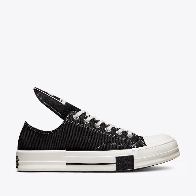 DRKSHDW(ダークシャドウ)のRick Owens Converse DRKSTAR 22.5cm レディースの靴/シューズ(スニーカー)の商品写真