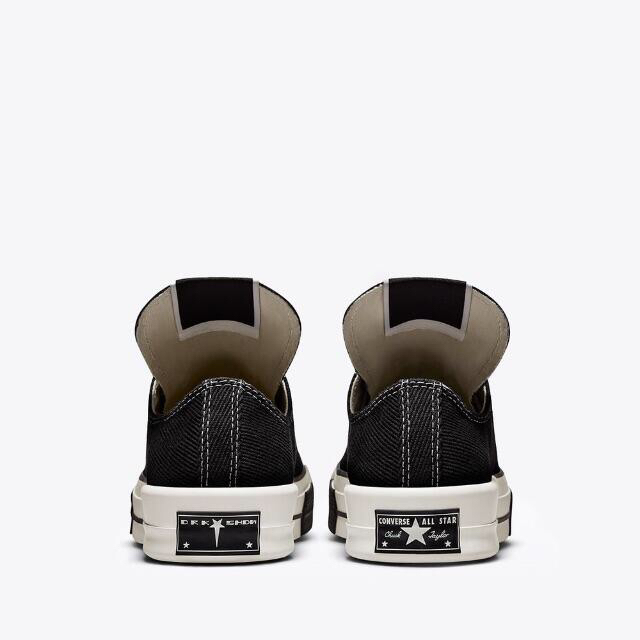 DRKSHDW(ダークシャドウ)のRick Owens Converse DRKSTAR 22.5cm レディースの靴/シューズ(スニーカー)の商品写真