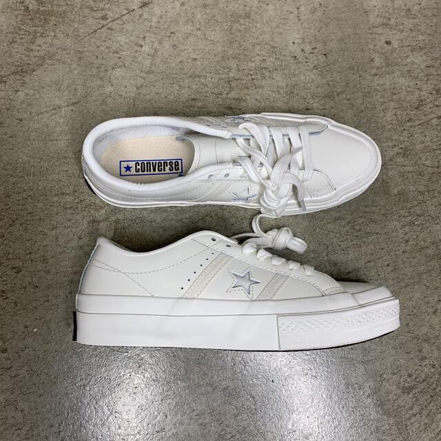 ONE STAR ワンスター star&bars 1CL576 WHITE 白 野党 ONE STAR 日本企画 白 1CL576 star&bars ワンスター スニーカー