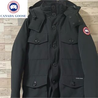 カナダグース(CANADA GOOSE)の【別注】CANADA GOOSE ラングレー　ブラックM 3346JM(ダウンジャケット)