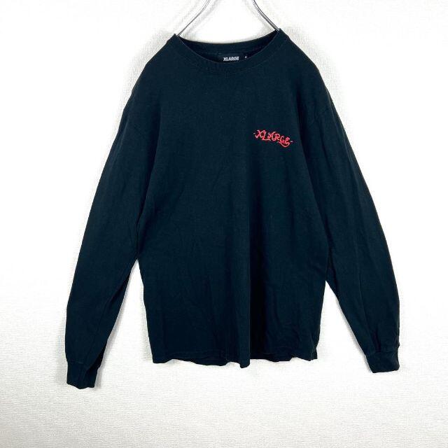【完売品】XLARGE エクストララージ ロンt バックプリント タバコ 古着