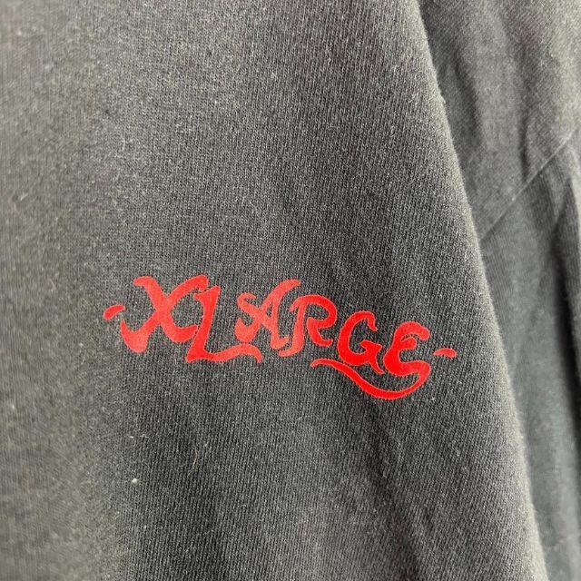 【完売品】XLARGE エクストララージ ロンt バックプリント タバコ 古着