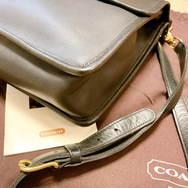 希少　COACH　オールドコーチ　ショルダーバッグ　2way ミニバッグ　茶色