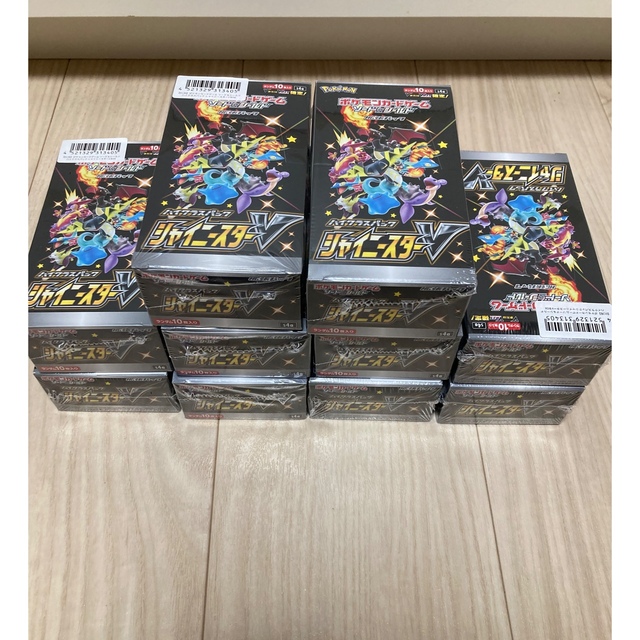ポケモンカード シャイニースターV シュリンク付き 10BOX ポケモンカード シャイニースターV シュリンク付き 10BOX