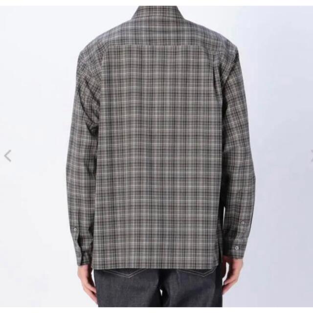 WASHABLE SUPER LIGHT WOOL CHECK SHIRTS 2