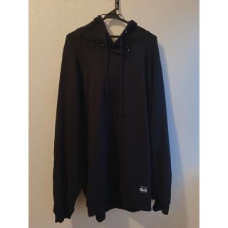 ラフシモンズ(RAF SIMONS)のraf simons ラフシモンズ 2020aw ダメージ加工 パーカー(パーカー)