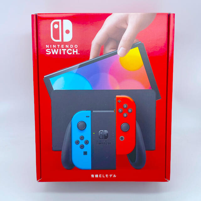 新しいスタイル NINTENDO SWITCH 有機EL 赤青 ecousarecycling.com