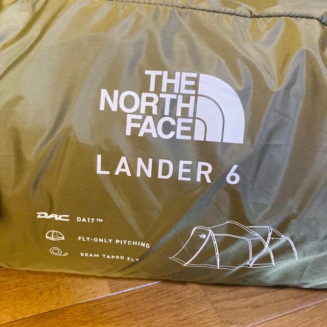 THE NORTH FACE(ザノースフェイス)のTHE NORTH FACE ノースフェイス テント ランダー6 Lander6 スポーツ/アウトドアのアウトドア(テント/タープ)の商品写真