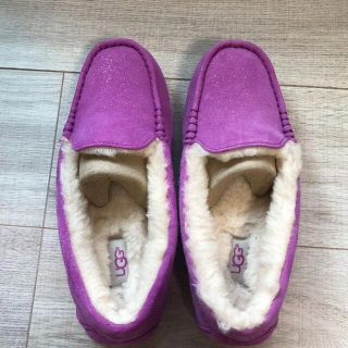 アグ(UGG)のお得！！UGG ANSLEY ２４センチ(スリッポン/モカシン)