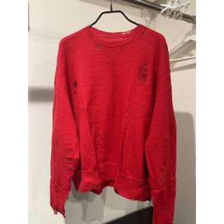 stein OVERSIZED DAMAGED KNIT LSの通販 by Jin's shop|ラクマ